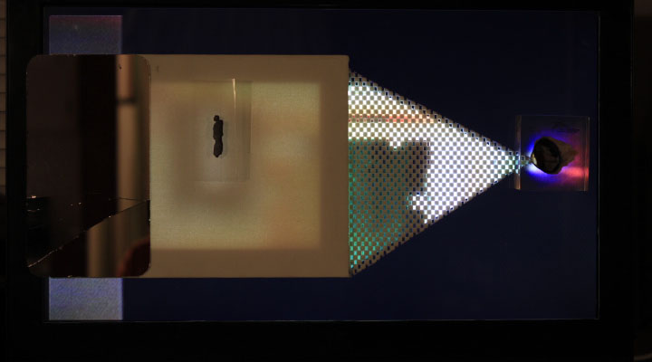 still from Highly Schematic Cross Section of a Movie House