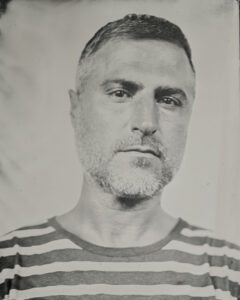 Tintype headshot of Jon Horvath