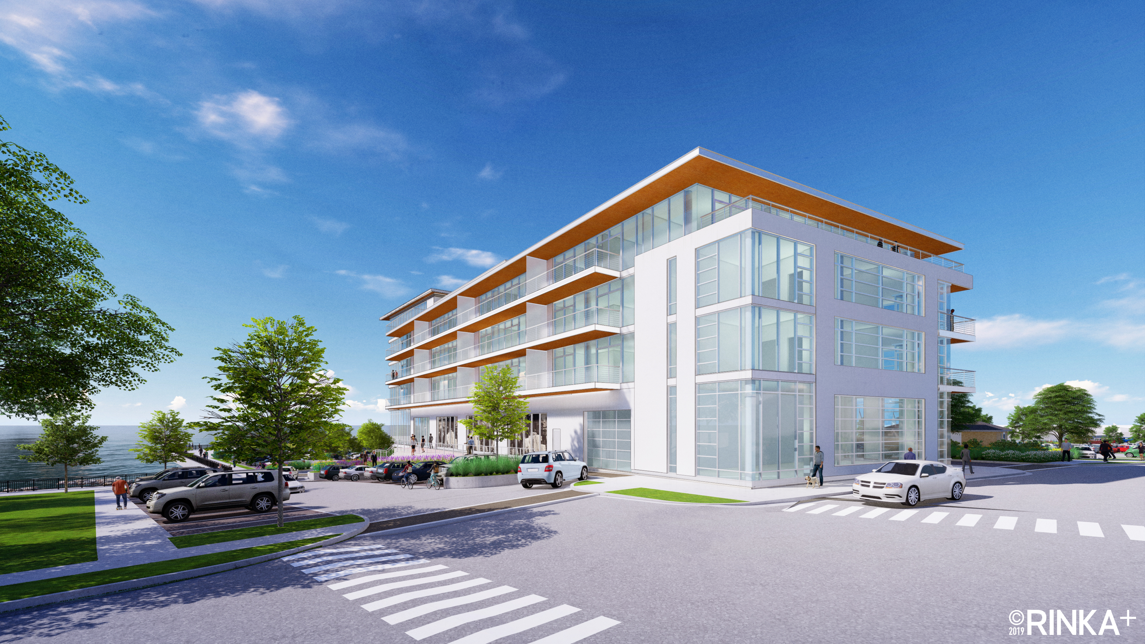 Lakeview Northwest Corner Render
