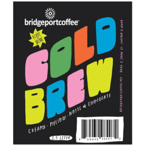 Bridgeport Coffee Cold Brew design by Laura Farahzad Mayer