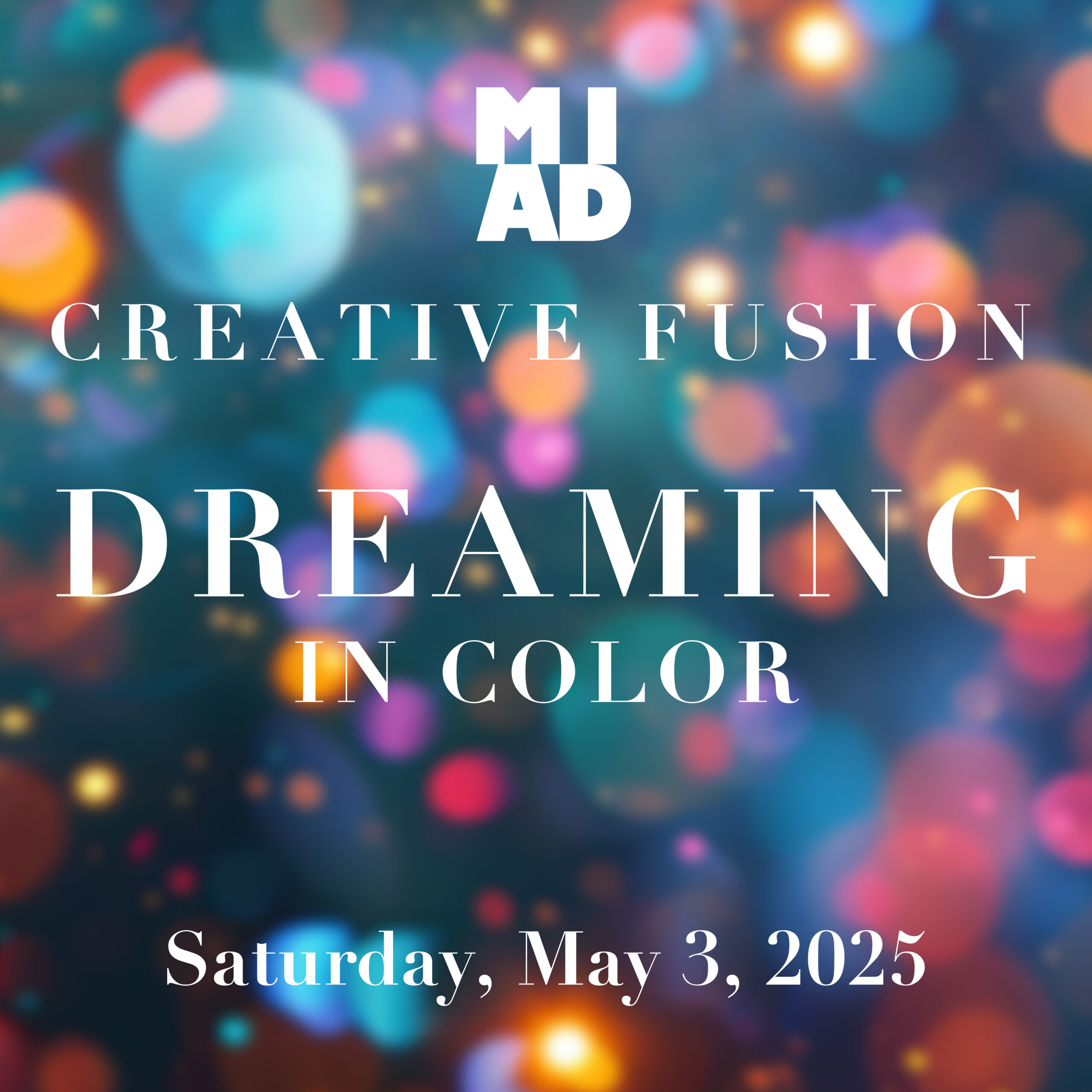 A finished mural with Veolia and MMSD logos depicting flowers and fish.