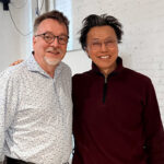 Jeff Morin and Jason Yi pose together
