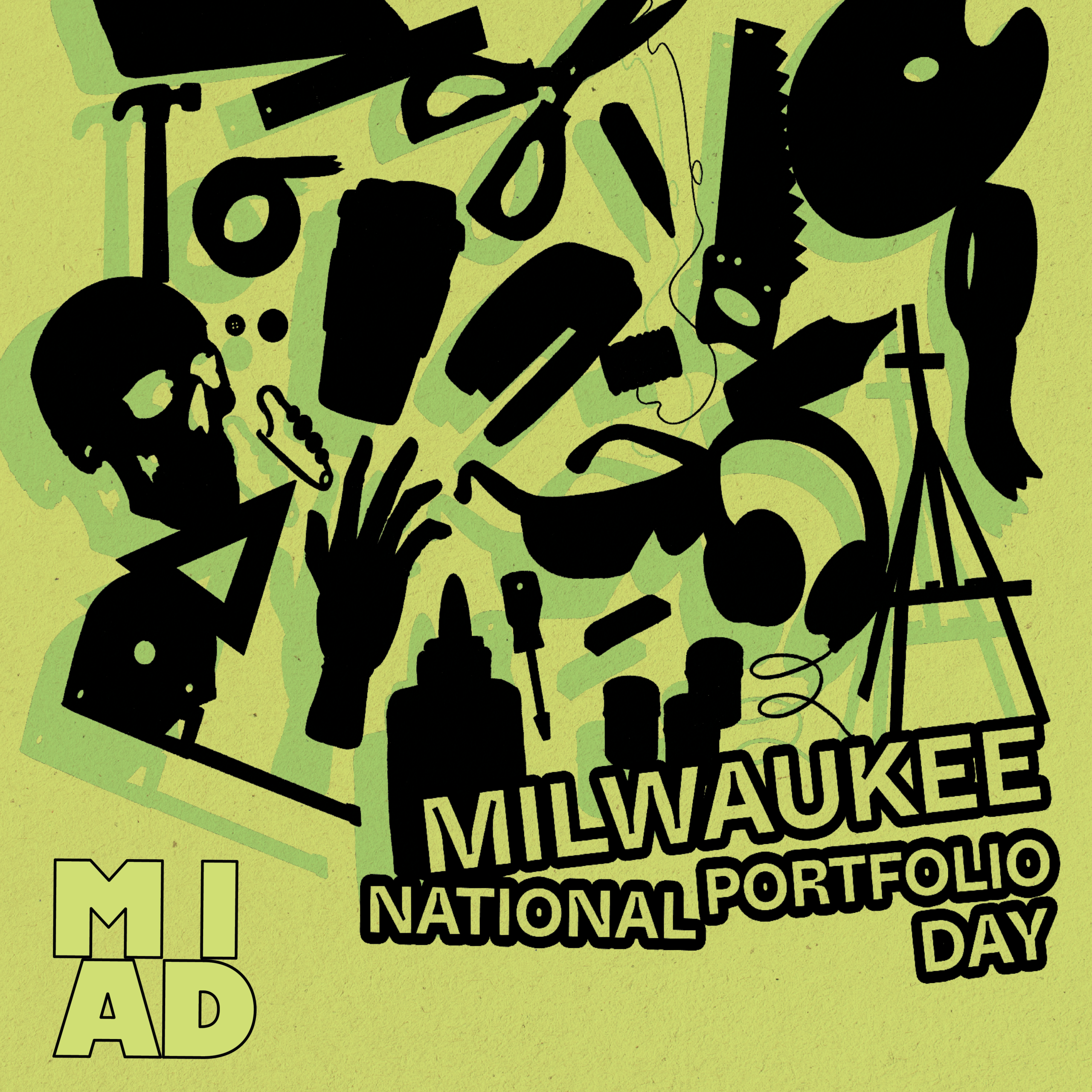 MIAD's 50th anniversary logo.